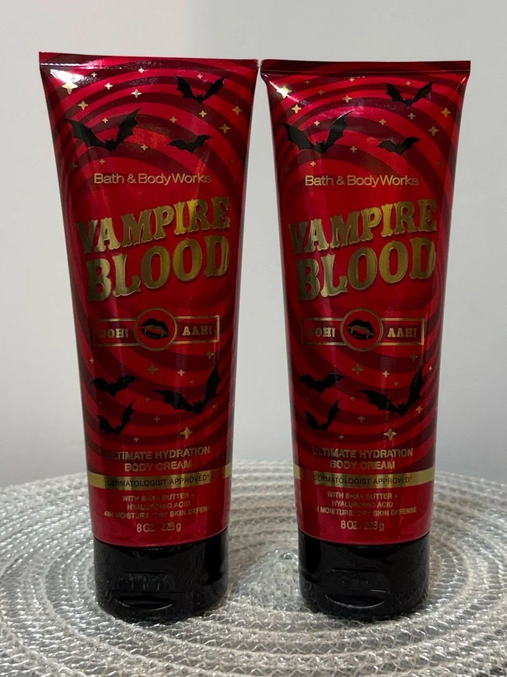 BBW Vampire Blood Body Cream Set of 2 NWT
